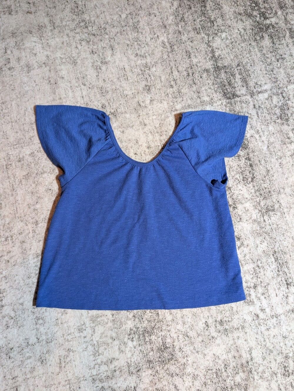 Banana Republic Women's Blue Short Sleeve Blouse, Size XSmall